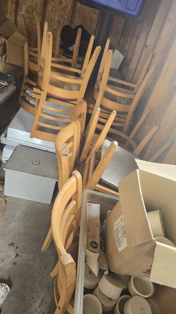 4 Tables & 12 Chairs