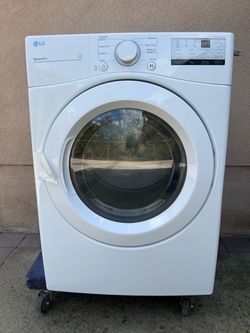 LG SensorDry Front Load Dryer White DLG3401W Open Box