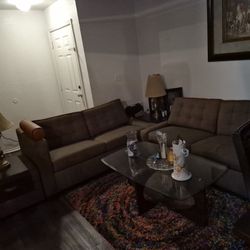 Dinning Table Four Chairs/Living Room Set 