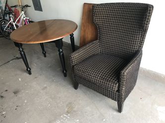 table and chair