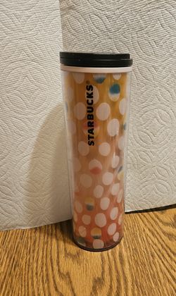 EASTER STARBUCKS  HOT & COLD  16 OZ  TUMBLER  WITH  LID  PRE-OWNED