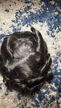 Toupee human hair for men
