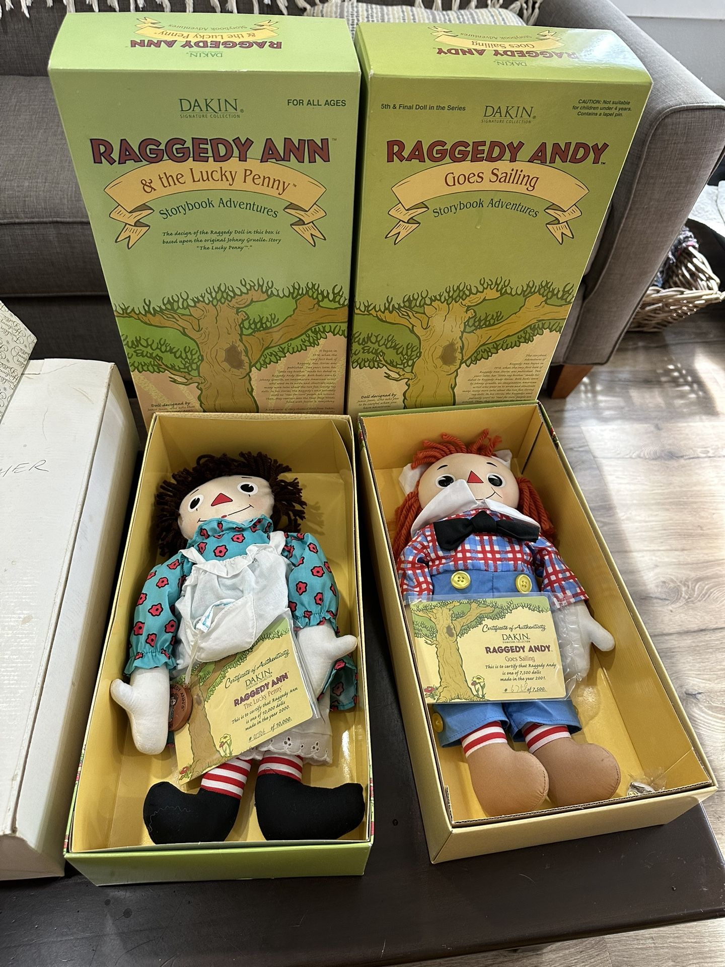 Raggedy Ann & Andy Collector Dolls
