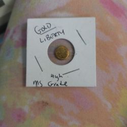 High MS Grade Gold Liberty
