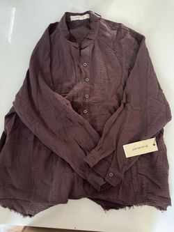 Brand New Button Up Shirt By Blue Velvet