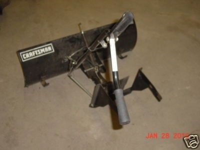 Craftsman Riding Mower Front Plow Blade