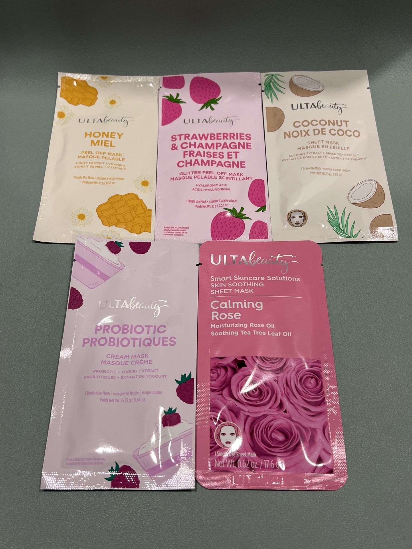 Brand New Ulta Face Masks - $2 Each