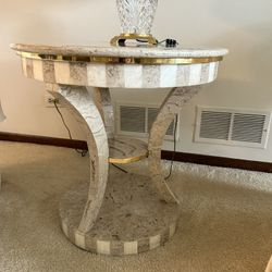 Round Marble Table