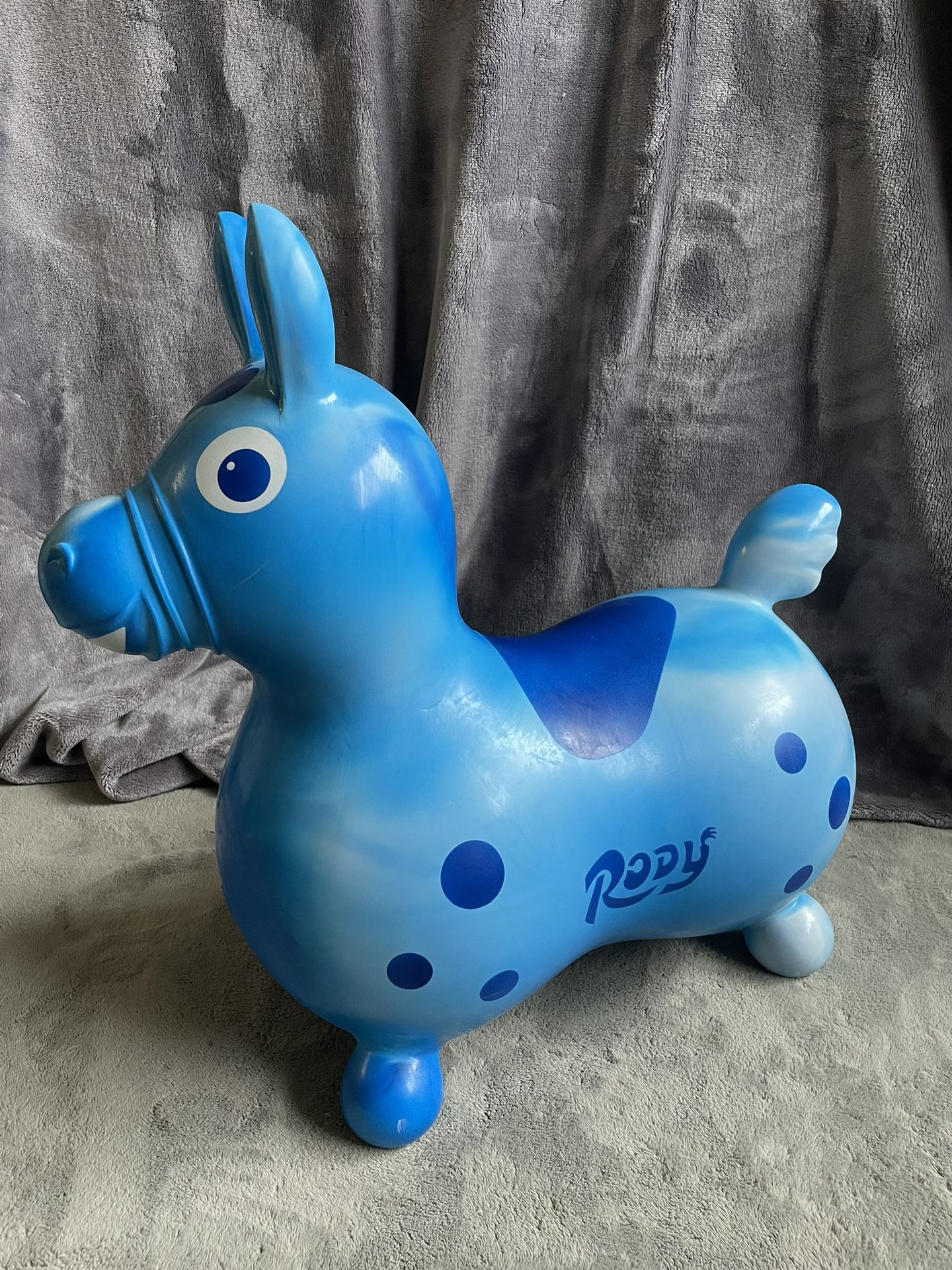 Gymnic Rody Bounce Horse, Blue Swirl