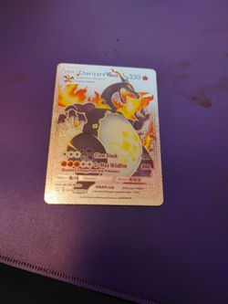 Charizard Vmax  Silver Foil Collectors Card 