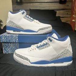 Jordan 3 Retro “Wizards” Men’s Size 9.5