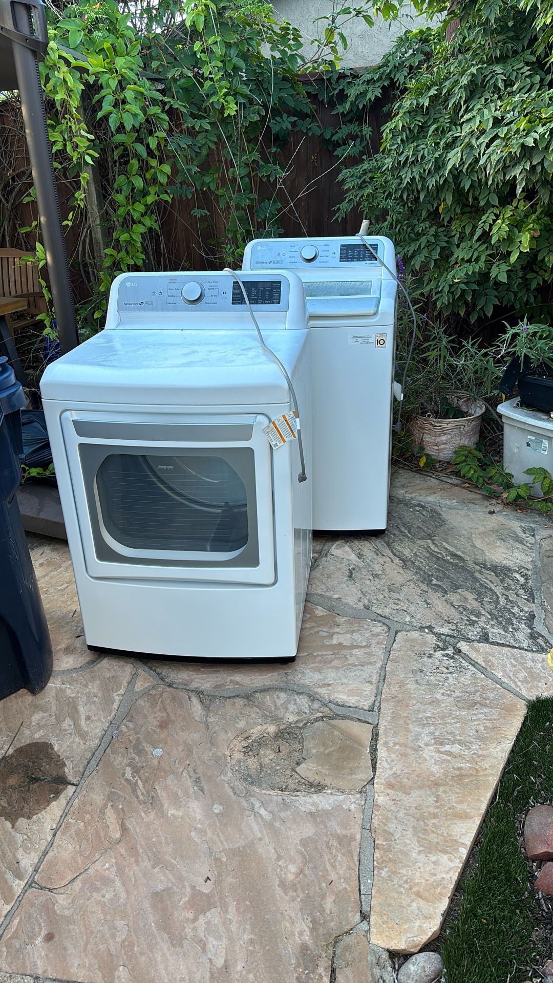 LG washer and LG Gas dryer