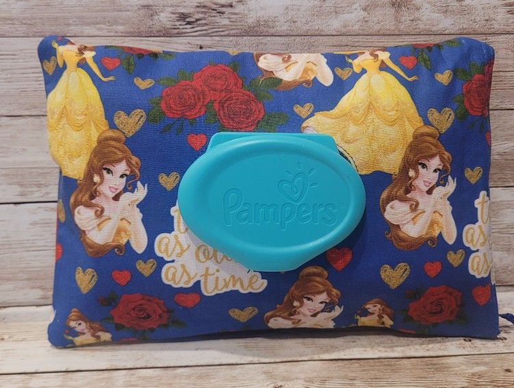 Beauty and the Beast Pampers Wipes Cover