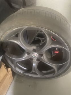 Alfa Romeo Rim And Tire 
