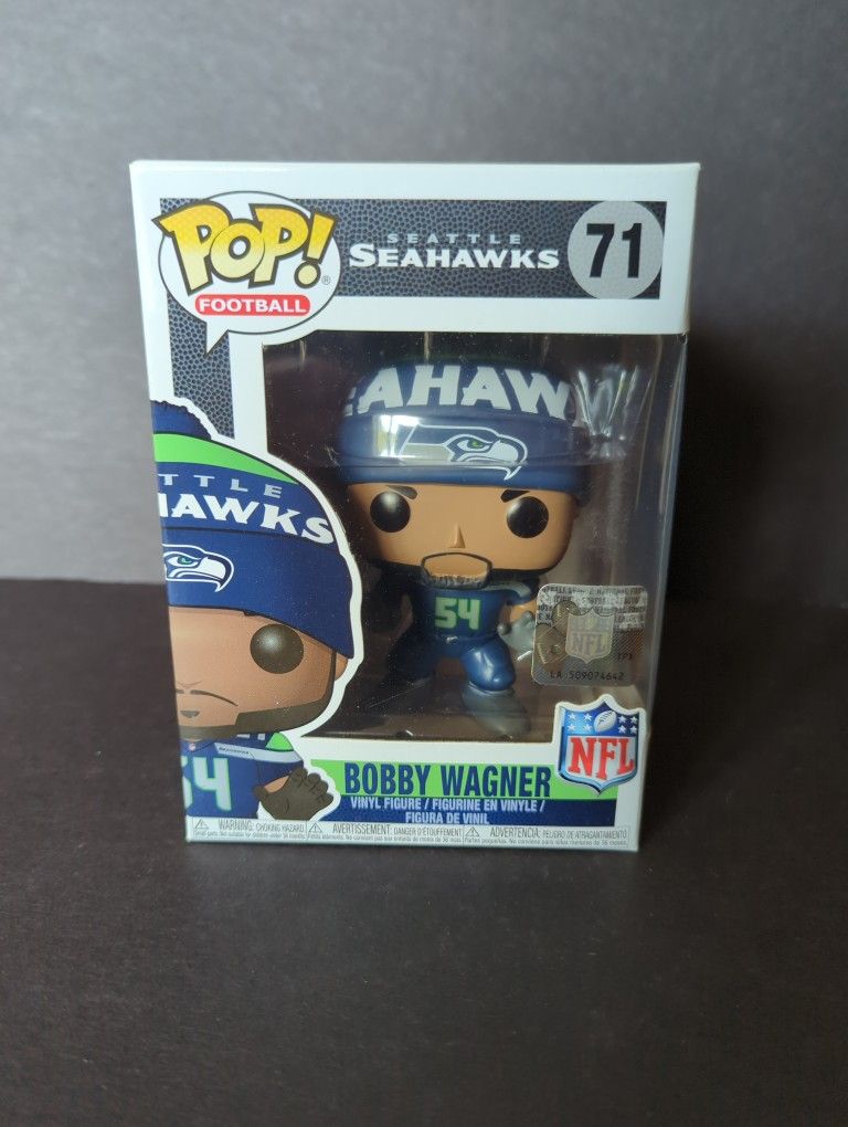 Funko Pop! Football NFL Vaulted Seattle Seahawks Bobby Wagner