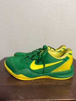 Nike kobe 8 green oregons size 9
