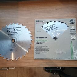 Brand New Craftsman 10-in Saw Blades
