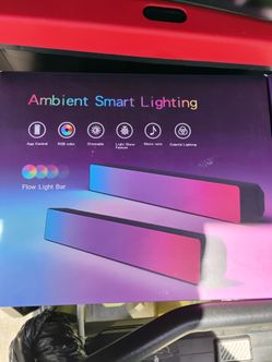 Ambient smart lighting bars