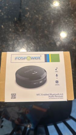 fospower nfc enabled bluetooth audio receiver