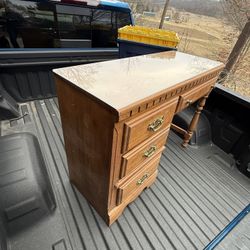 Small Wood Desk