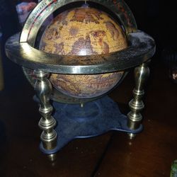 Zodiac Antique Globe