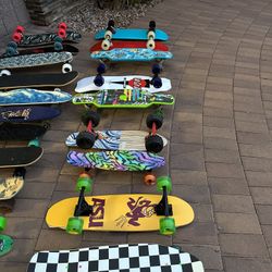 Custom Skateboards! Brand new!!