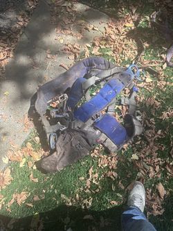 Fall protection full-body safety harness
