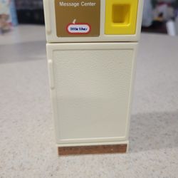 Vintage little tikes 5" refrigerator