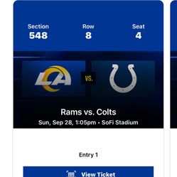 Rams Vs Colts