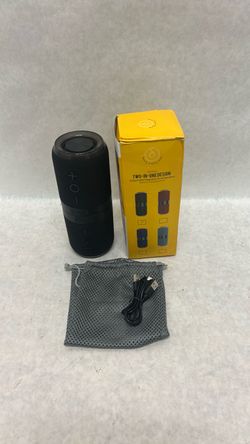 Two and one design portable Bluetooth speaker