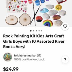Loomini Rock Painting Set For Kids
