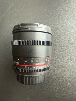 Rokinon 85mm T1.5 Cine Lens EF mount