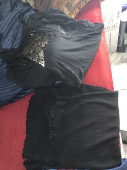 Pantalones blusas vestido y suéter y choores