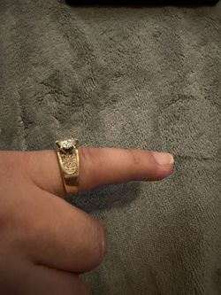 Anillo de 14 k sólido