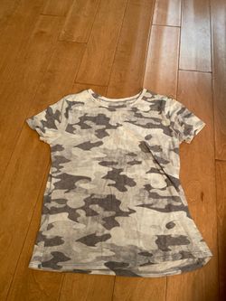 Grey Camo T shirt