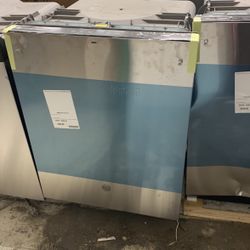 GE Top Control With Stainless Steel Interior Door Dishwasher 