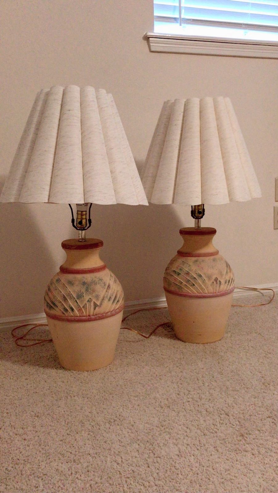 Country Style set of Lamps