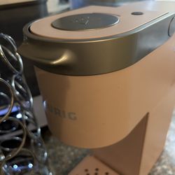 Keurig Coffee Maker And POD Holder