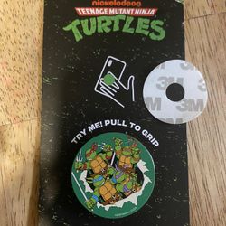 Ninja Turtles Phone Grip Pop It Pop Up 