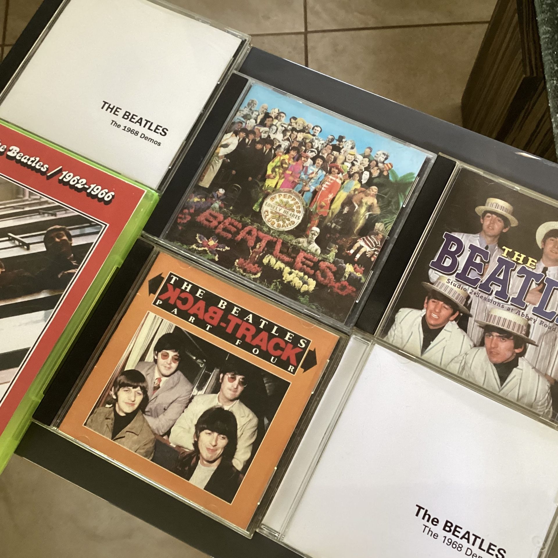 The Beatles CD Collection (6 items) SGT PEPPERS Rare DEMOS Studio Sessions RARITIES Music Album