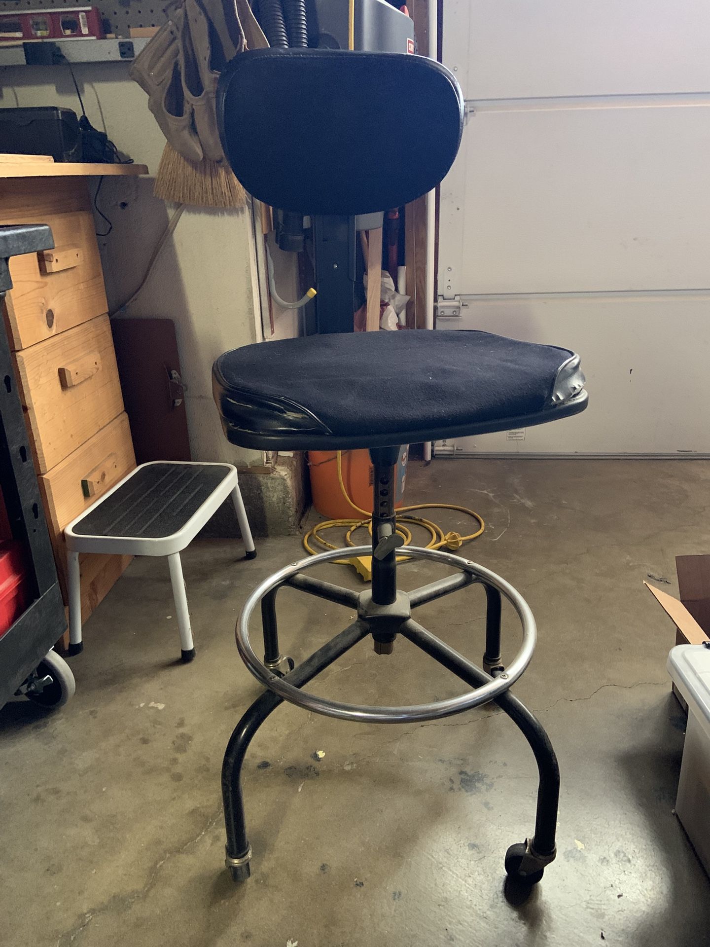 FREE Adjustable Rolling Stool