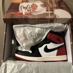Nike Air Jordan 1 Retro High OG Black Toe Reimagined Bred DZ5485-106 sz 11.5 Men
