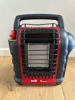 Mr. Heater Portable Buddy MH9BX Propane Radiant Heater 4000-9000 BTU Red/Black