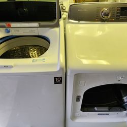 Very Nice Washer And Electric Dryer 
