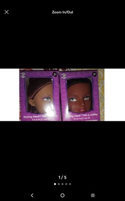 Dolls 16 pc styling heads and Barbies salon kids play