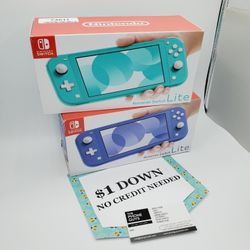 New Nintendo Switch LITE Handheld Gaming Console - 90 DAY WARRANTY - $1 DOWN - NO CREDIT NEEDED 