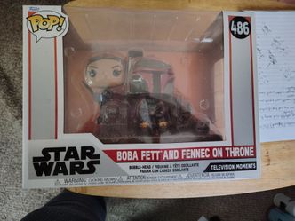Funko Pop Boba Fett and Fennec Shand