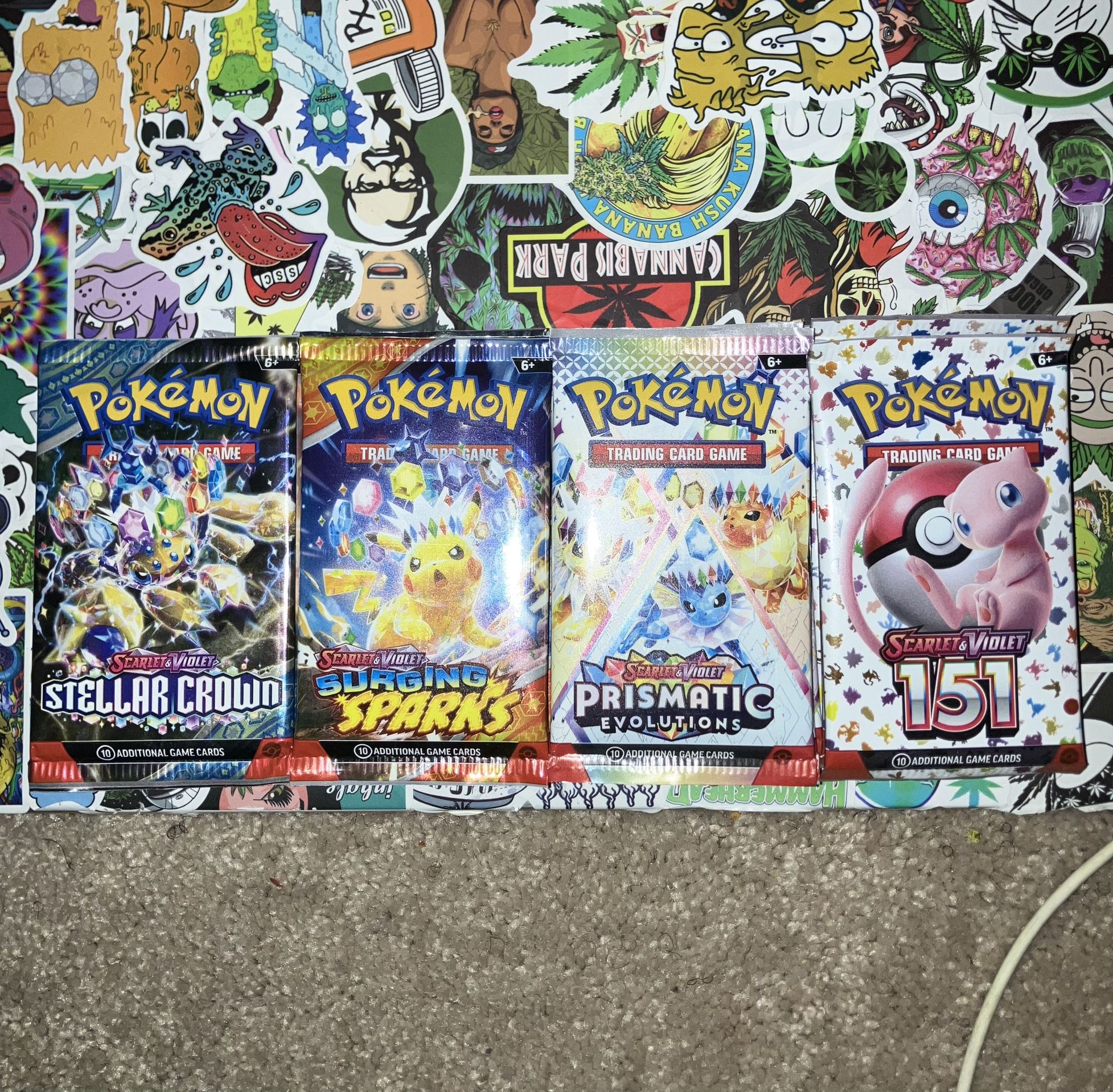 20 Packs Sealed Pokémon Cards