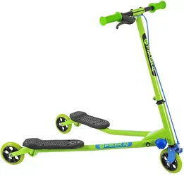 Boy Green Scooter Unisex