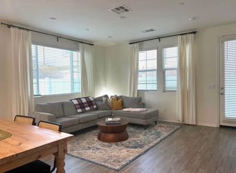 Grey Living Spaces Couch